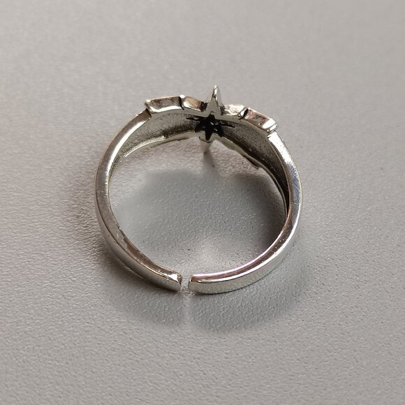 Second-hand women's classic fashion silver ring - Picture 4 of 6